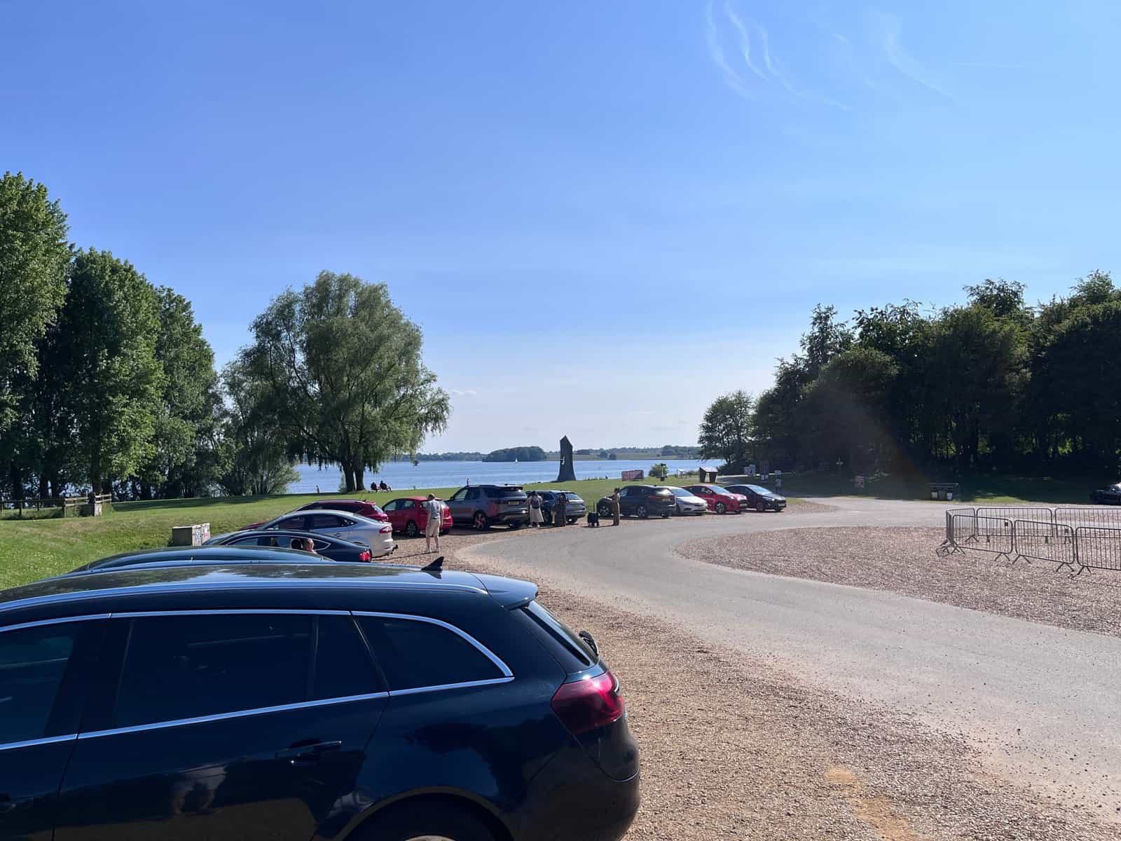 Car parking at Rutland Water