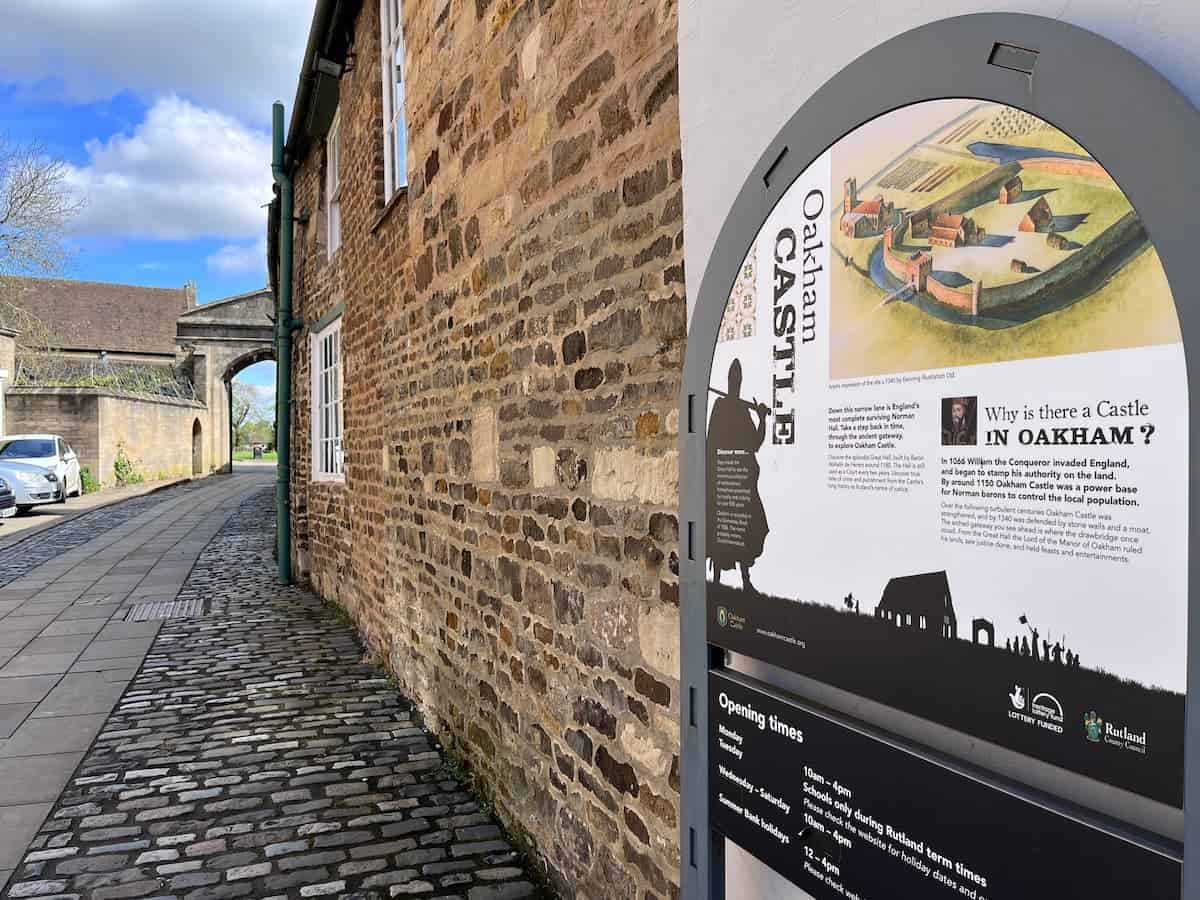 Entrance to Oakham Castle