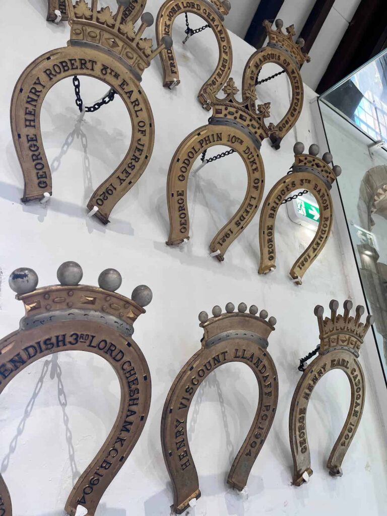 Oakham Castle Horseshoes